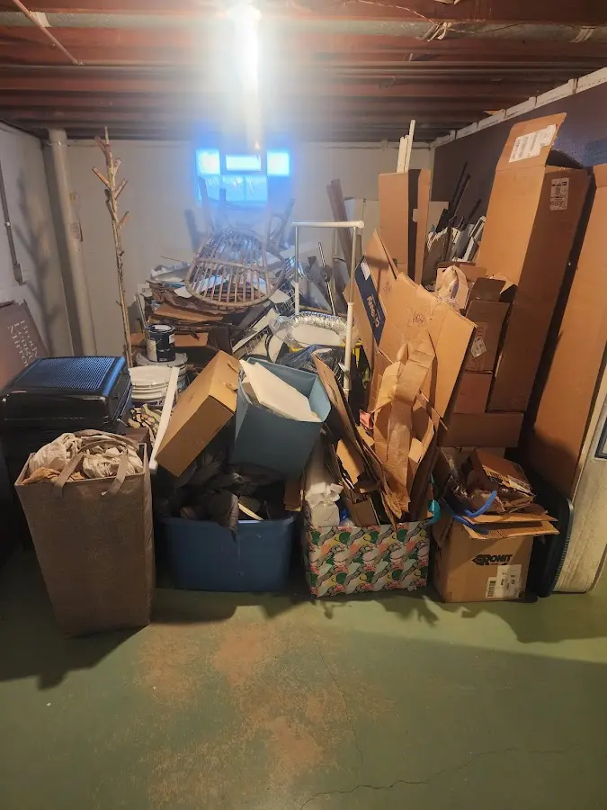 Roll-off dumpster container at job site for Yard Waste Dumpster Rental in Westlake Village